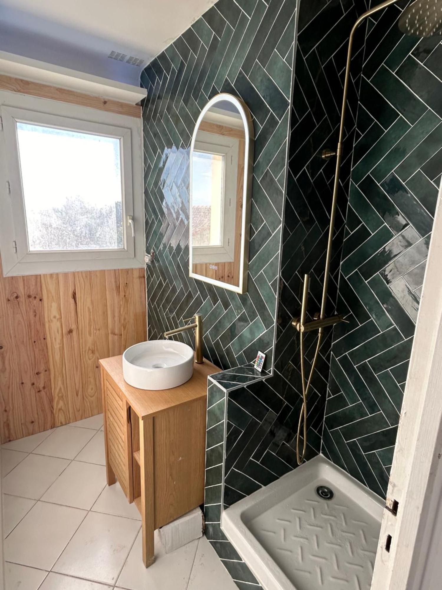 Appartement Traversant Vue Mer Et Etang 모기오 외부 사진